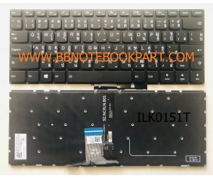 IBM Lenovo Keyboard คีย์บอร์ด Ideapad 310s-14 310S-14ISK 510S-14 510S-14Ikb 710S-14 มีไฟ Back light   ภาษาไทย อังกฤษ